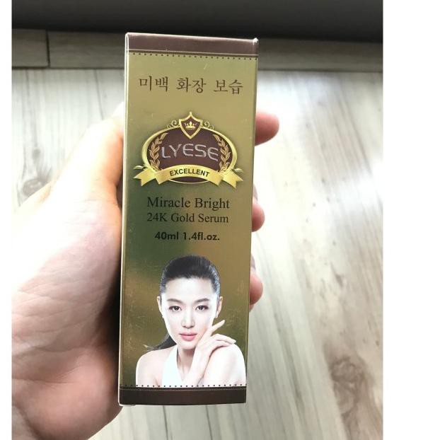☀ LYESE SERUM 24K GOLD - MIRACLE BRIGHT 24K GOLD SERUM 40 ML ☼