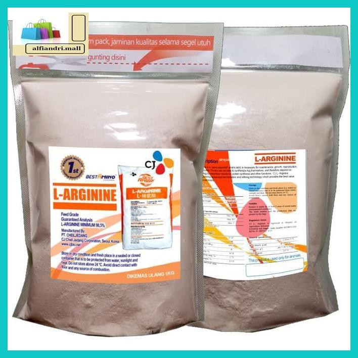 

F7Gfgh- Arginine Asam Amino Pemacu Pertumbuhan Ternak ~ Repack 1Kg H8Tu667-