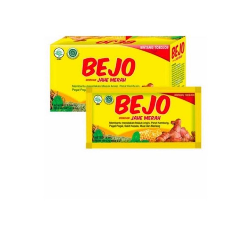 

Bejo Jahe Merah Isi 6 Sachet