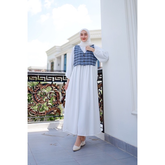 NEW AMY MAXI - Dress Vest (bisa lepas pasang) Ld 104 Pjg 132-3