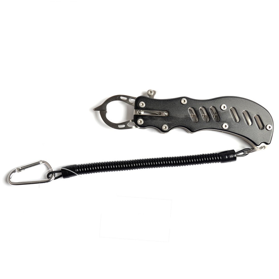 Big Game Fish Lip Gripper Portable - FHG-62O - Black