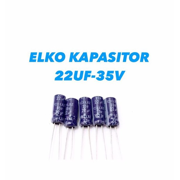 ELKO KAPASITOR 22UF - 35V