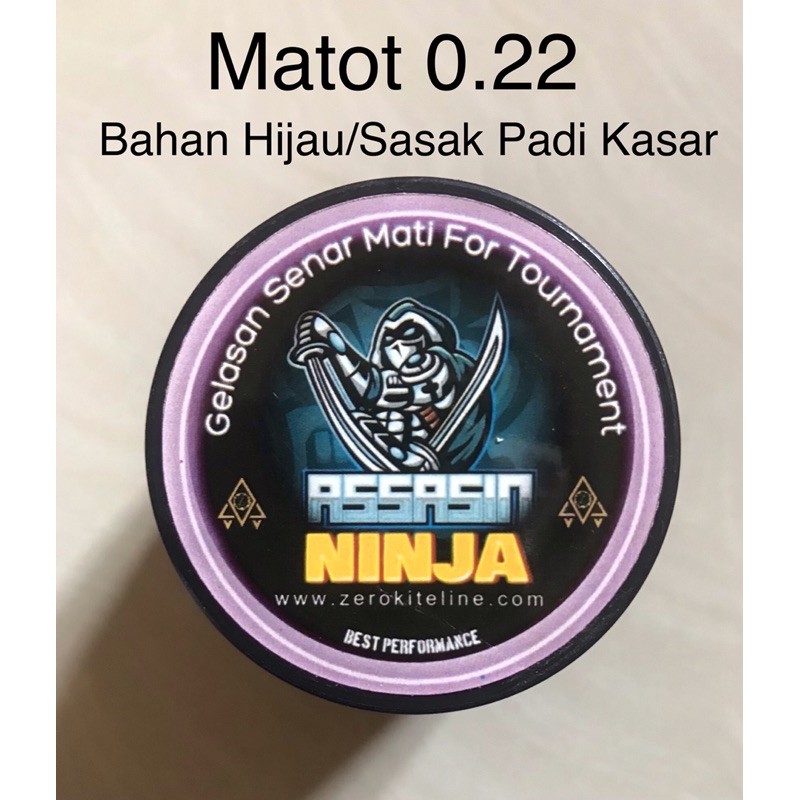 Senar Gelasan Matot Ninja Assasin 022 Benang Mati Terbaik Lomba Layangan Aduan full treatment