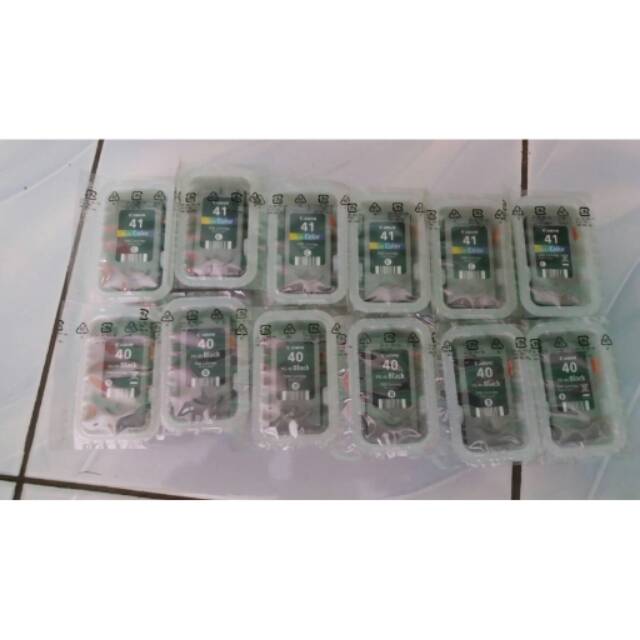 Cartridge canon 40 dan 41 ori (lose pack / no box)