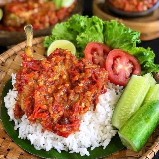 

Paket Nasi Ayam Geprek Sambal Tomat