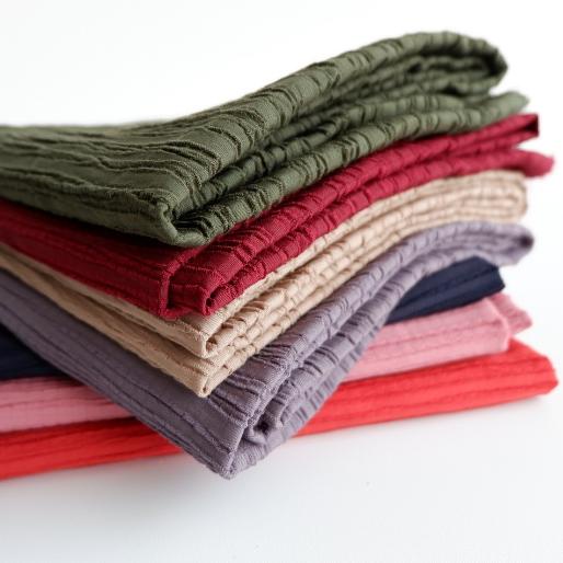 5.5 SALE/F⚡ASH SALE/【F⚡ASH SALE✅】/Terbaik/(Terbaik) Kain Lady Crush Crinkle Stretch Airflow Ecer per