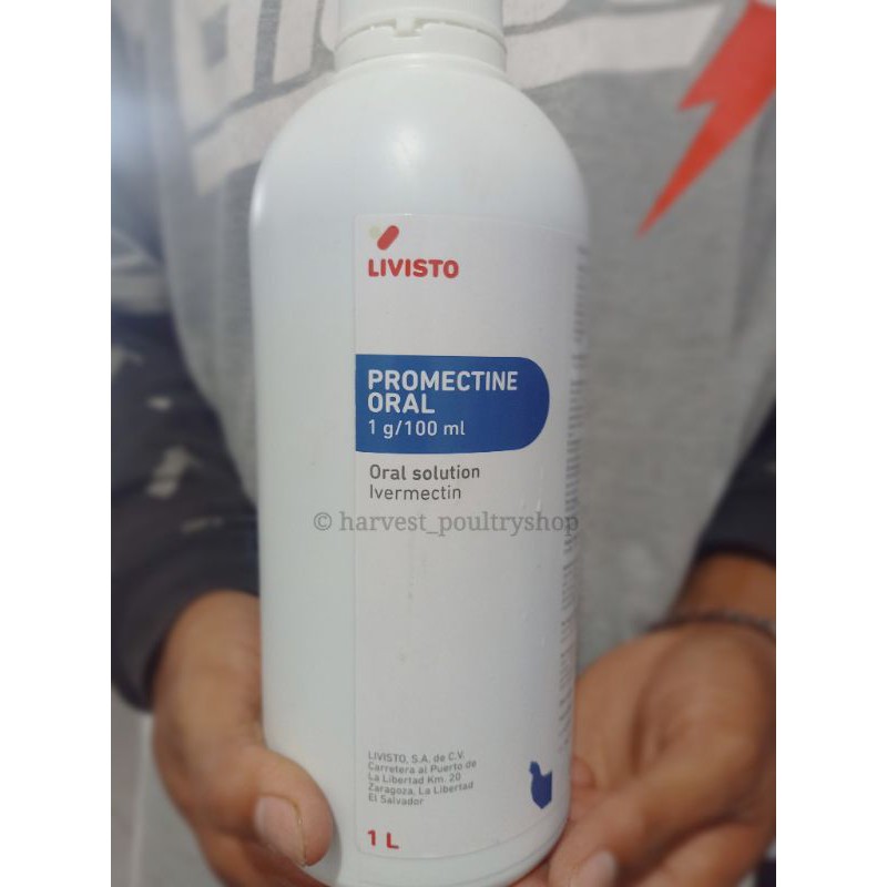 Promectine 1L - obat cacing,gurem,kutu,tungau
