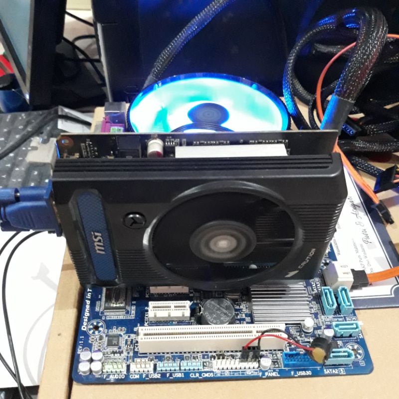 VGA MSI GT 640 1gb 128bit Masih Segel GT640 di atas 730 630 Bukan 1030 2gb ddr5 gtx 650 750 Ti 740 r