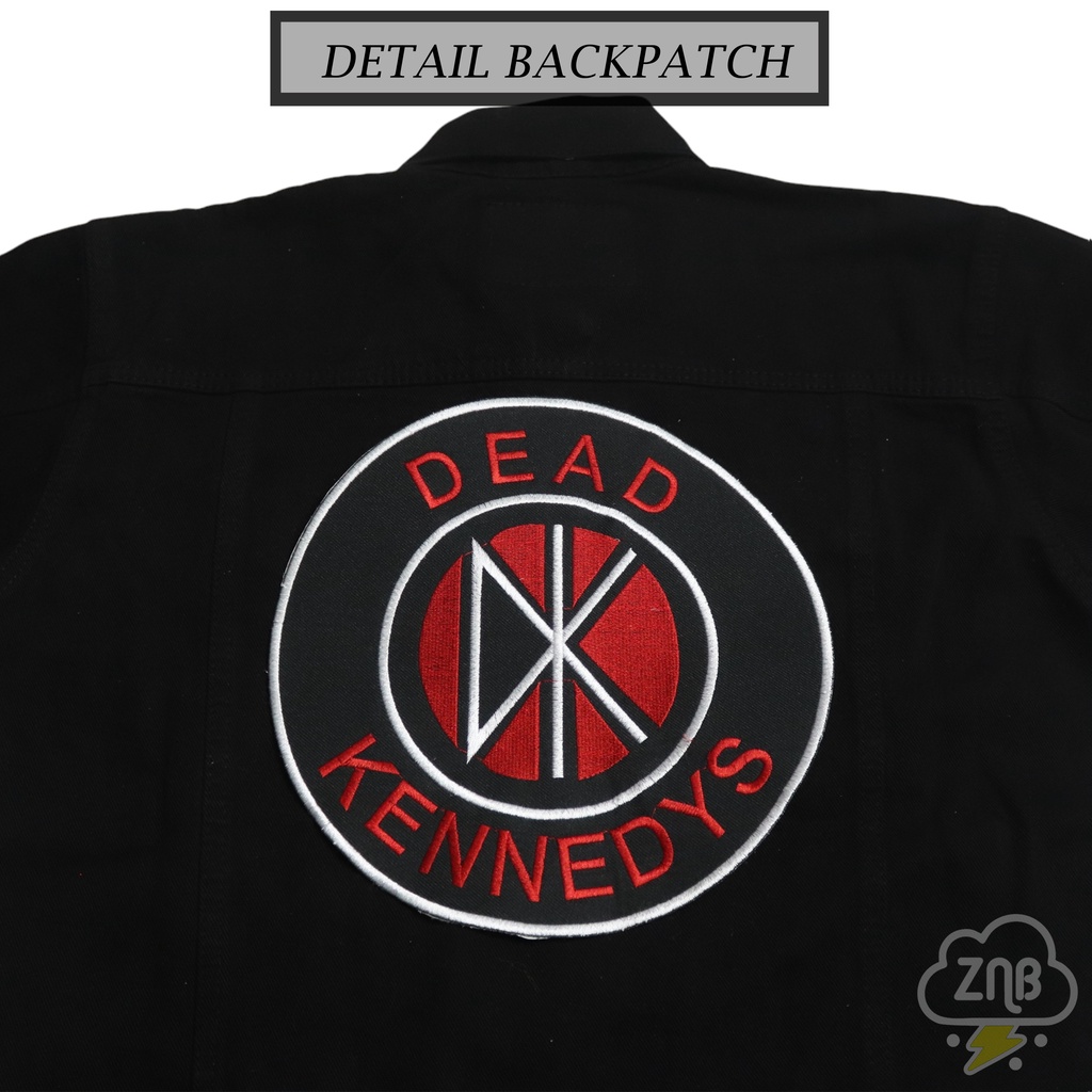 Patch Musik Patch Dead Kennedys Patch Murah Best Quality emblem tempelan