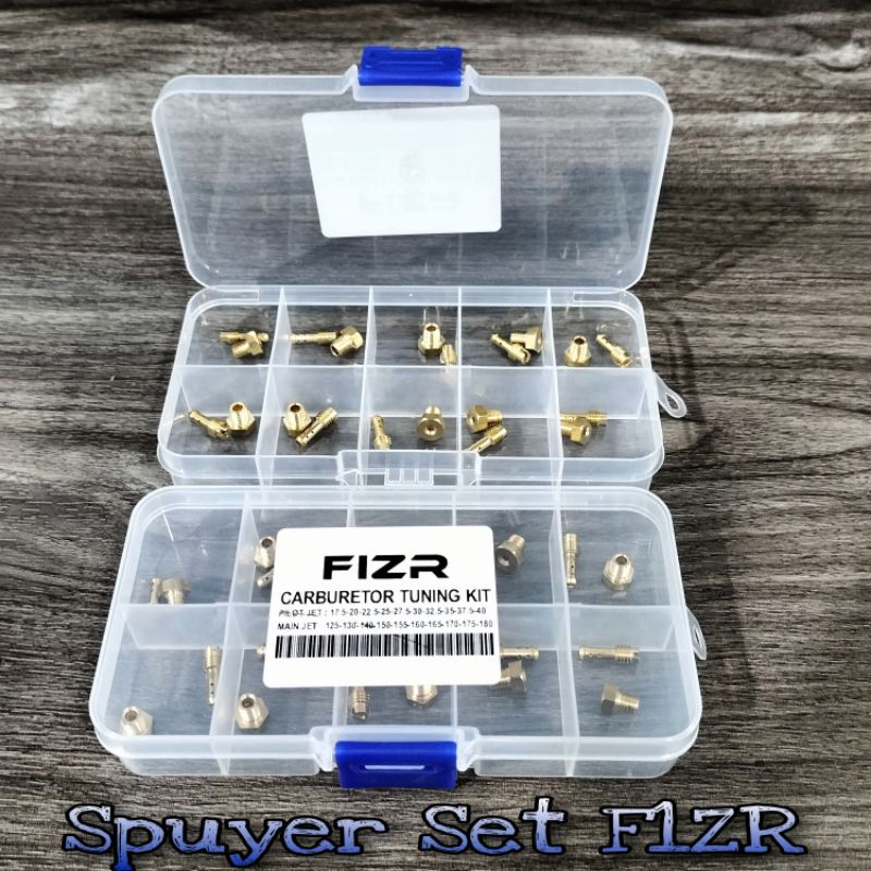 Spuyer Set F1ZR Force 1 Pilot Jet Dan Mainjet Isi 20pcs
