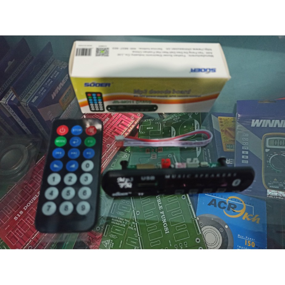 Modul Kit Player MP3 FM BLUETOOTH USB TERMURAH SOUER