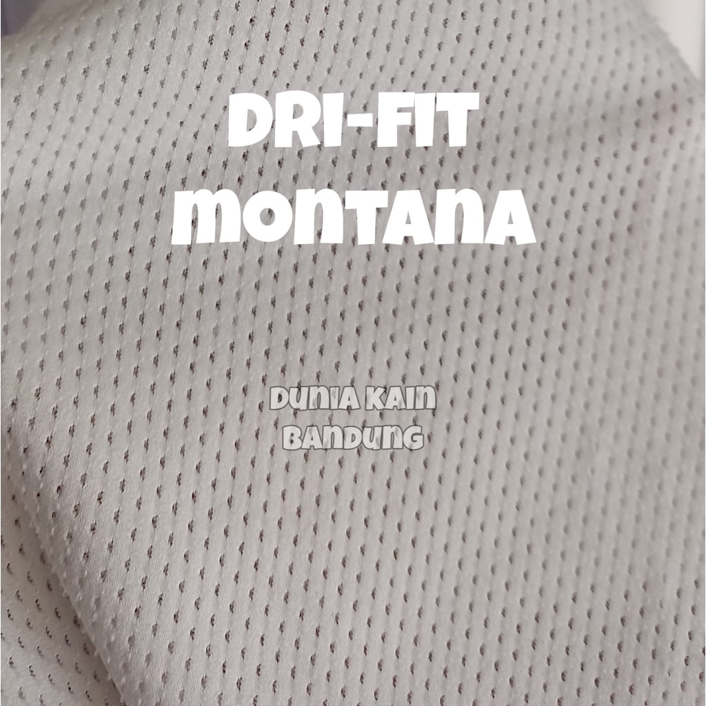 Bahan Kain Drifit Montana Dryfit