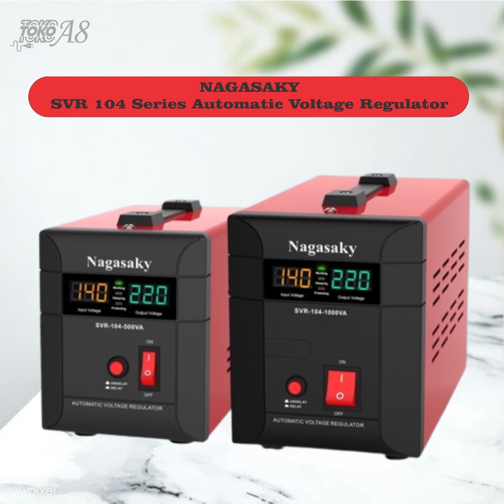 Nagasaky/ StabIlizer Digital SVR 104 SERI 500VA / 1000 VA