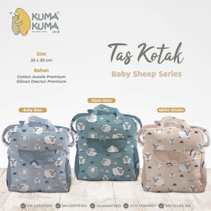 Kuma Kuma Tas Kotak - Baby Sheep Series