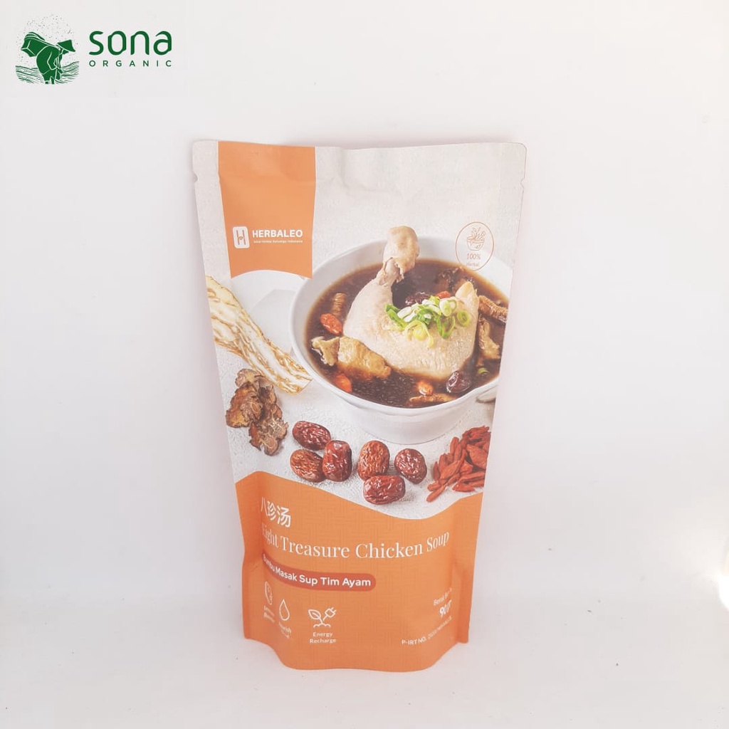 

Herbaleo Eight Treasure Chicken Soup 90gr - Bumbu Masak Sup Tim Ayam