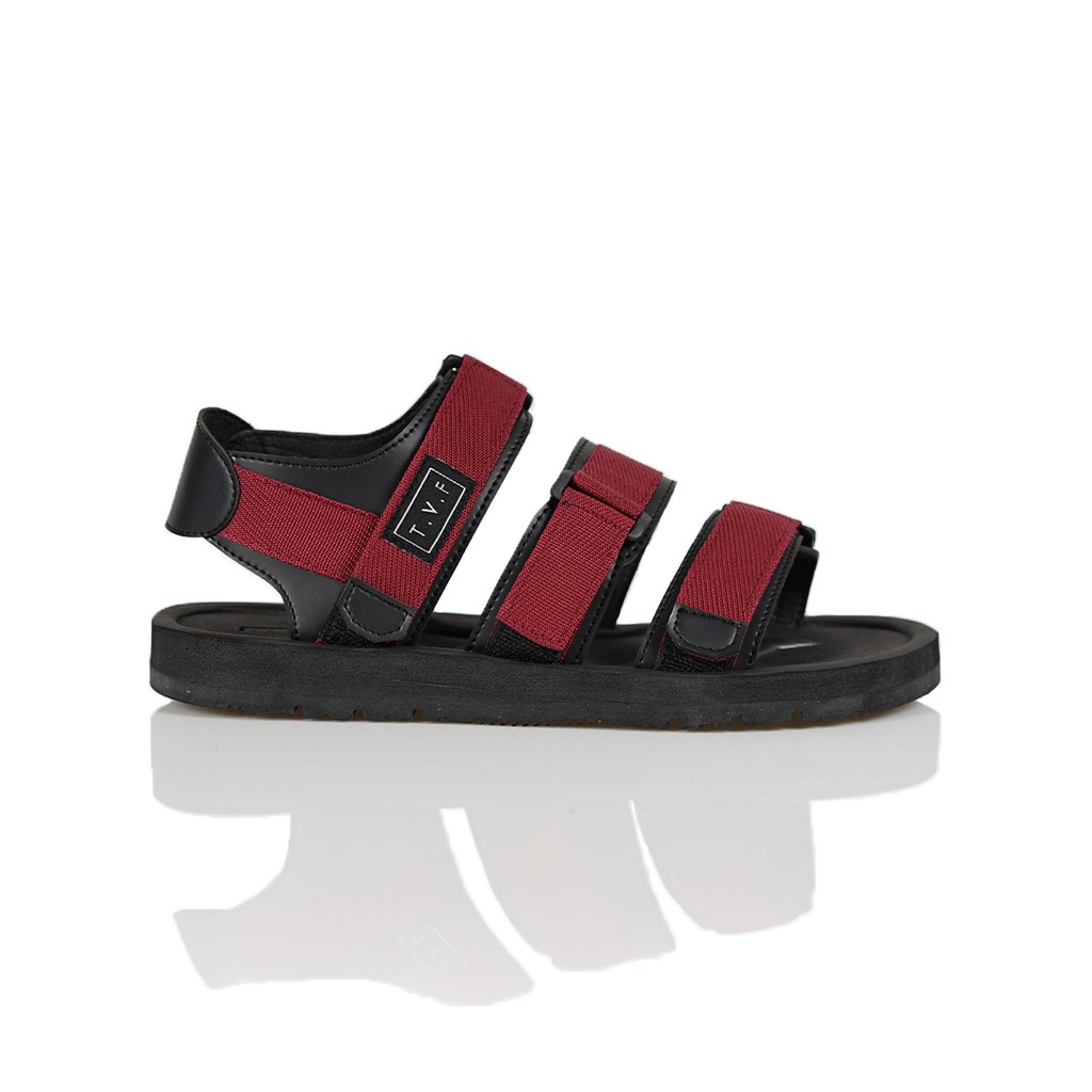 TVF Footwear - Sandals Gunung - Reiwal (Black Maroon)