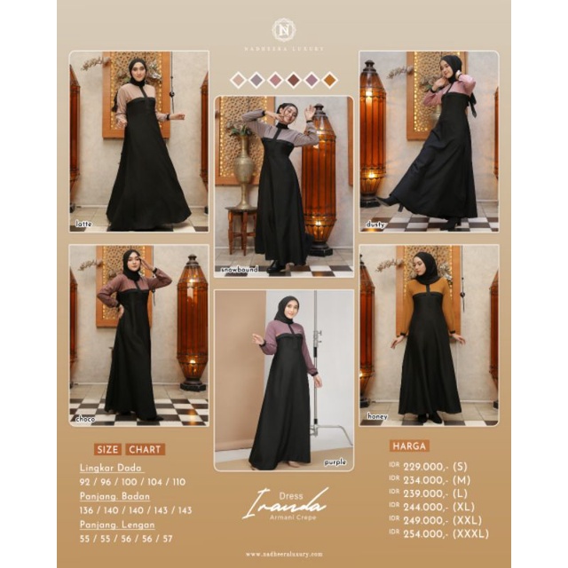 Iranda dress Nadheera Luxury