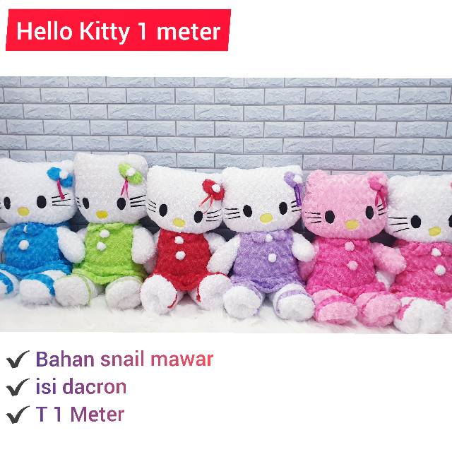 Boneka Hello Kitty mbo 1 Meter Besar / Big