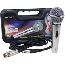 PAKET Microphone SONY P-5000 Mic FREE Kabel / Mikropon Plus Box Koper Mic Vocal  MANTAP