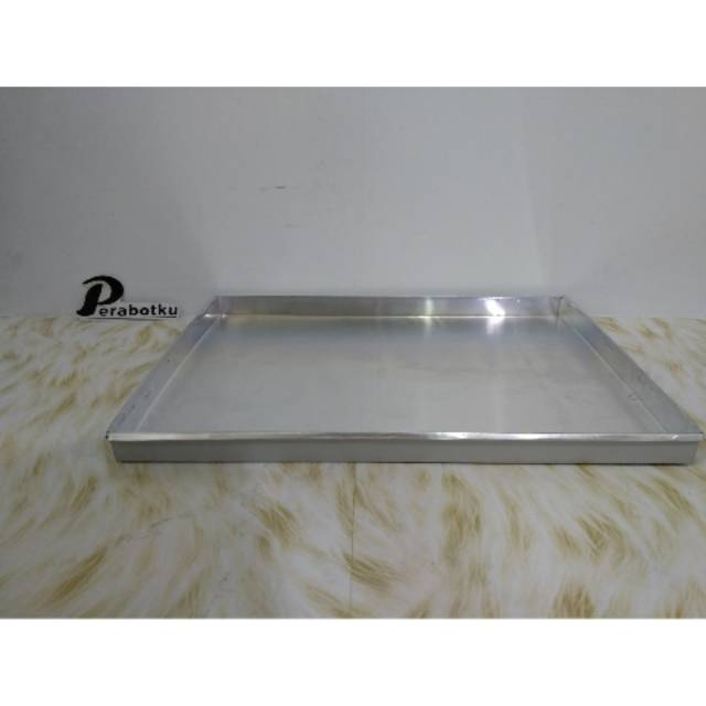 Loyang Persegi Kue Kering Alumunium Ukuran Kecil