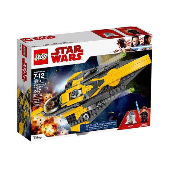 Lego Star Wars Anakin Jedi Starfighter 75214 Mainan Edukasi Bricks Ori Anak Murah