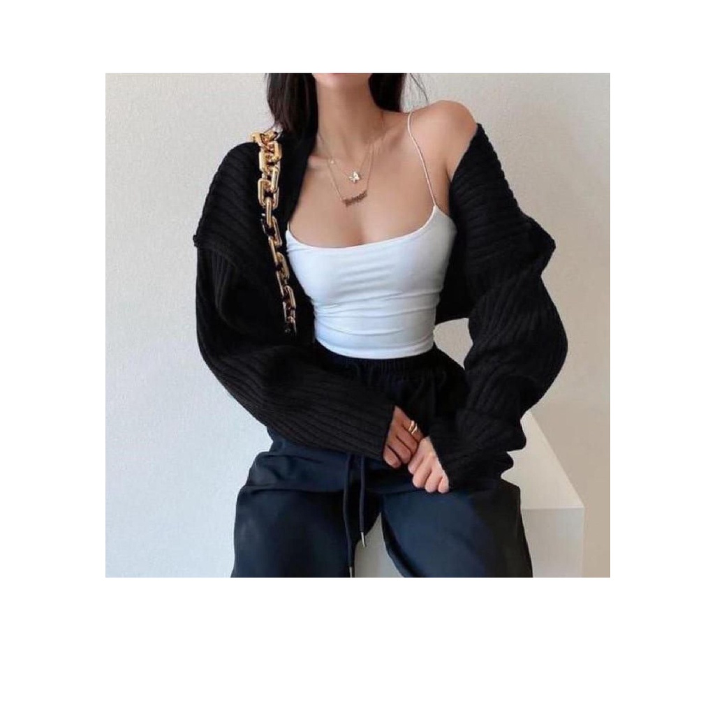 Liam Oversize Crop Cardigan Balero Outer Knit Premium Crop Cardi Crop Outer CANDY SHORT CARDY outercardy_balero_cardycrop_rajutkorea_koreastyle_ By Galelraj.Id