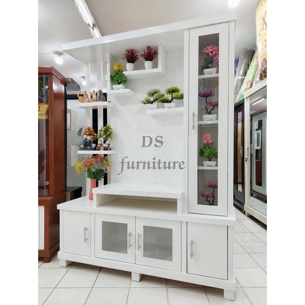 Partisi TV Ruang Tamu , Partisi TV Putih , Pajangan TV Ruang Tamu , Partisi Ruang Tamu , Bufet TV Mu