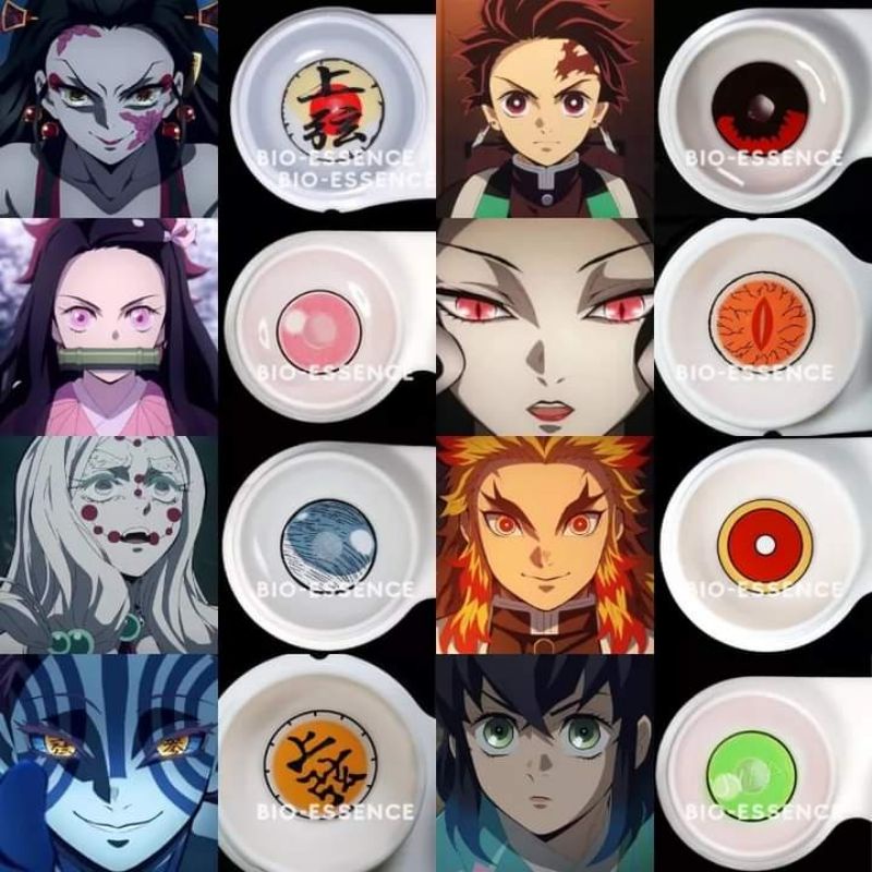 Softlens cosplay Kimetsu no Yaiba