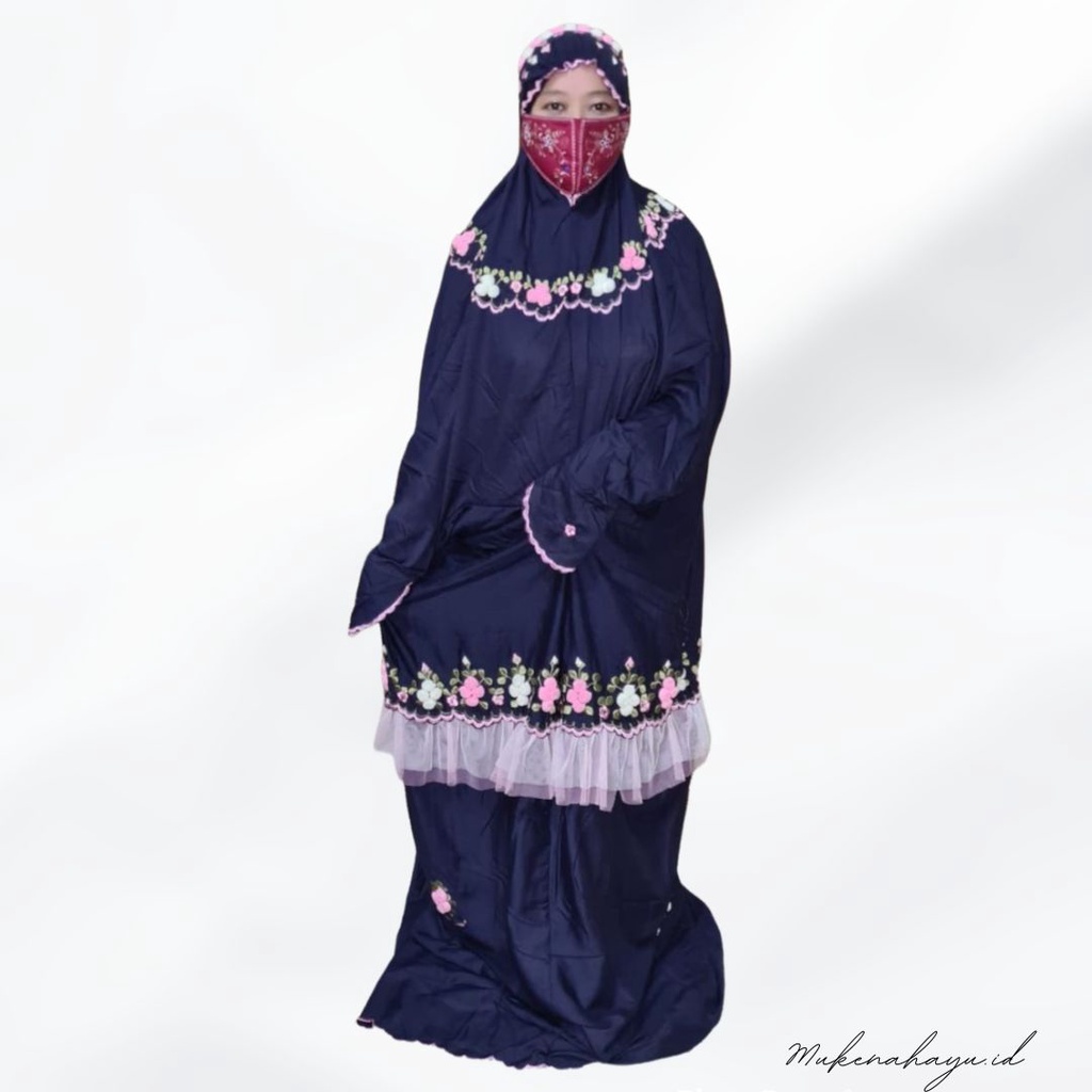 MA - Mukenah Bordir Lajuran Cantik - Mukenah Cantik - Mukenah Bordir Cantik  - Mukenah Bordir Terusa