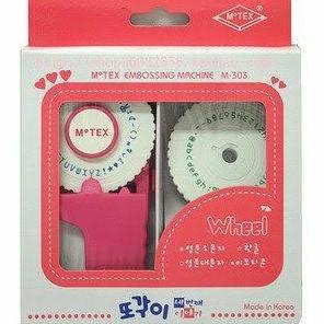 

MOTEX E303 LABEL MAKER EMBOSSING 3D EMBOSS 1 WHEEL GEAR