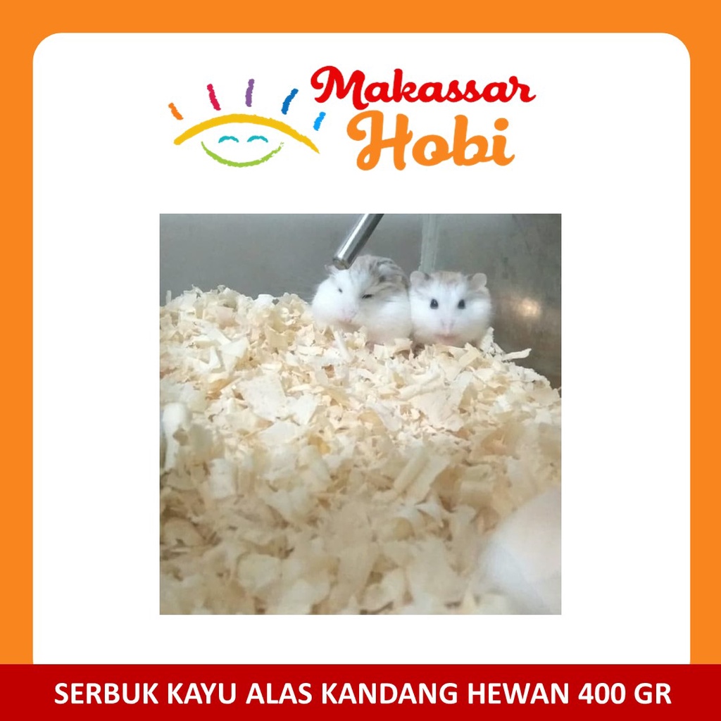 Serbuk Kayu Alas Kandang Hewan Hamster Mencit Kelinci Landak Mini dll