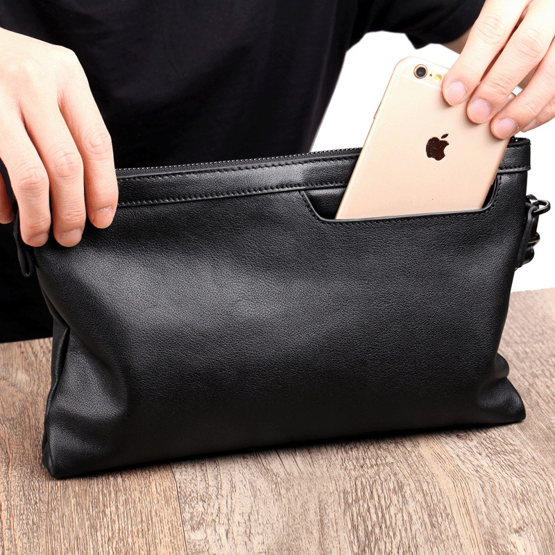 Rhodey Dompet Clutch Pria Bahan Kulit - 1809