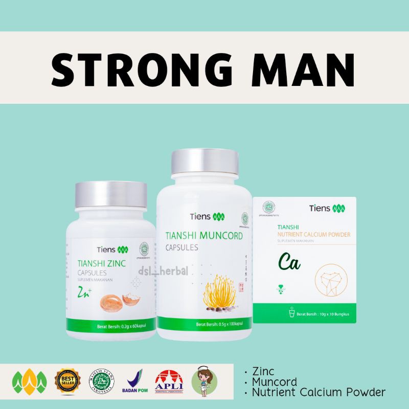 PAKET STAMINA PRIA TIENS
