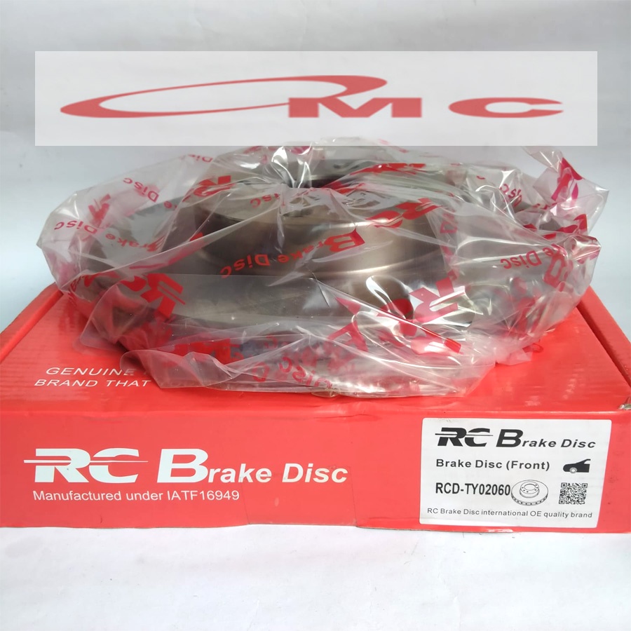 Disc Disk Brake / Piringan Cakram Rem Depan Corolla Altis RCD-TY02060