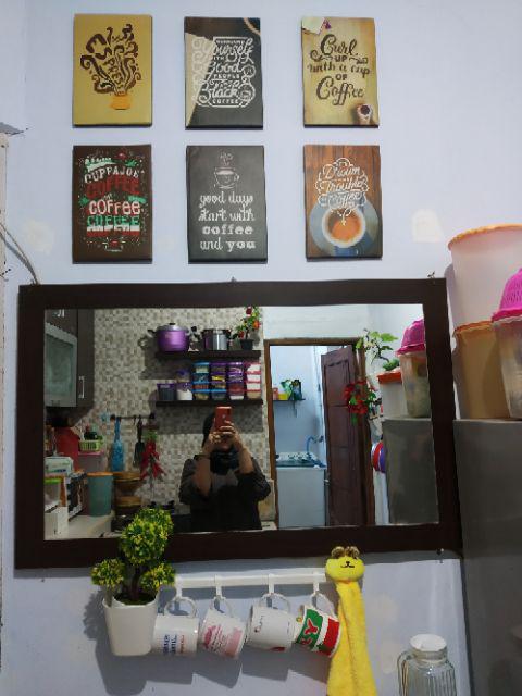 Produsen Hiasan Dinding Tuk Pajangan Minimalis No Pigura Kayu