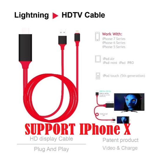 Lightning to HDMI Digital TV AV LCD for Iphone &amp; Ipad