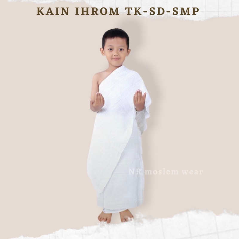 KAIN IHROM ANAK TK-SD-SMP , HANDUK IHROM