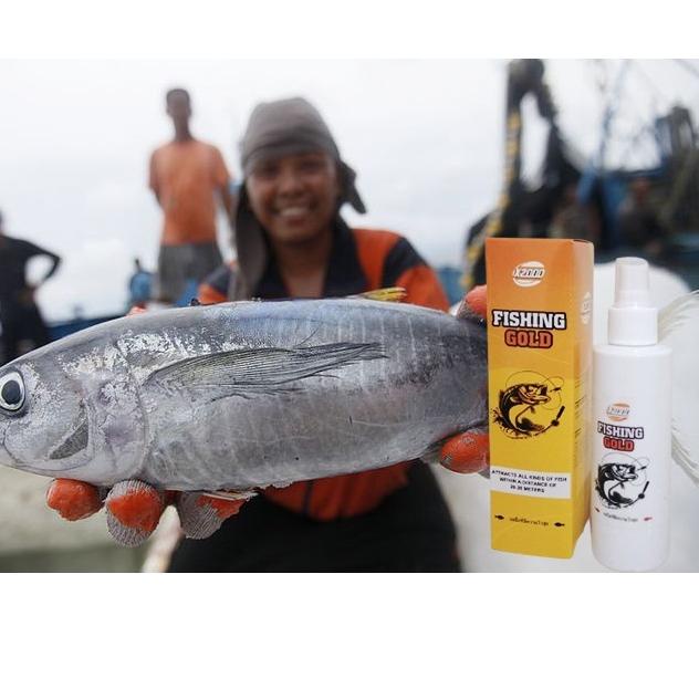Sudah READY.. [FREE GIFT] Fishing Gold X2000, Semprotan umpan ikan X2000, menarik berbagai ikan, mud