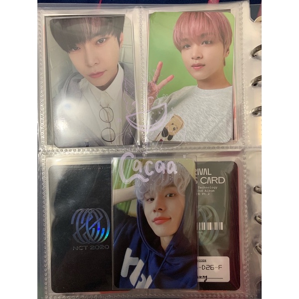 PC Photocard nct 127 slowacid x teddy island