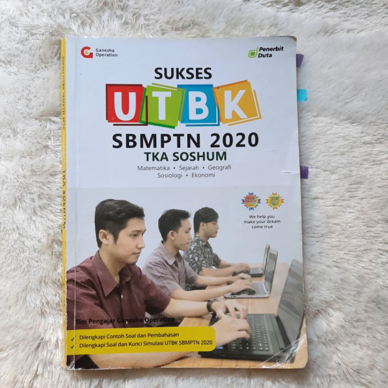 (Preloved) SUKSES UTBK GO TKA SOSHUM SBMPTN 2020