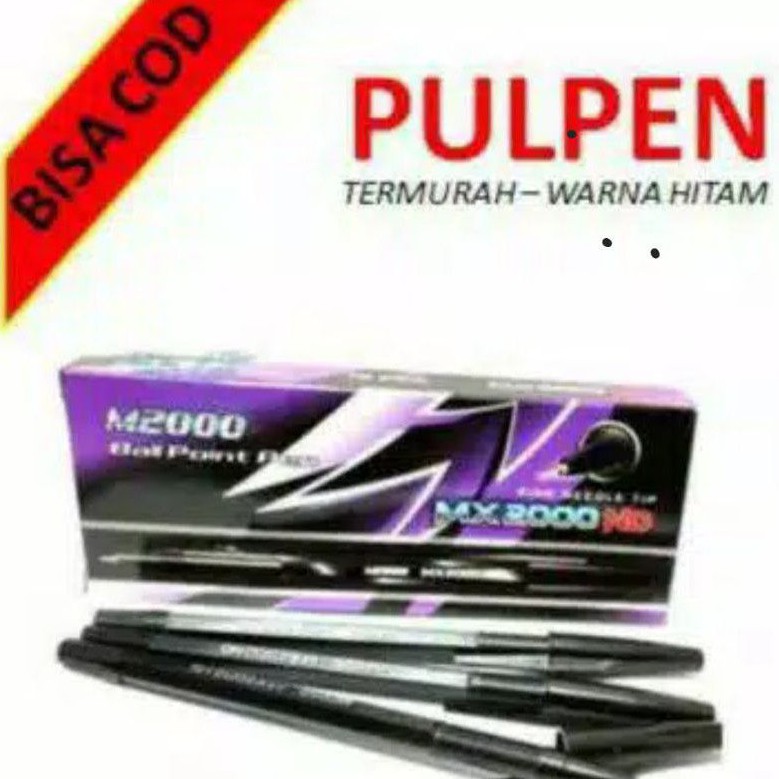 

bollpoin pen M2000 isi 12 PCS(1lusin)