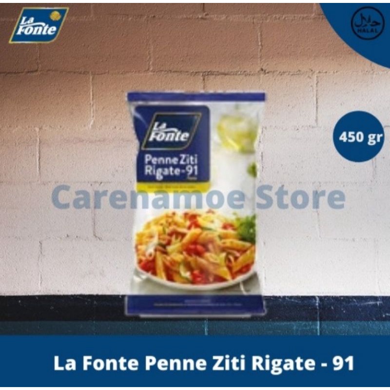 

La Fonte Penne Ziti Rigate 450gr
