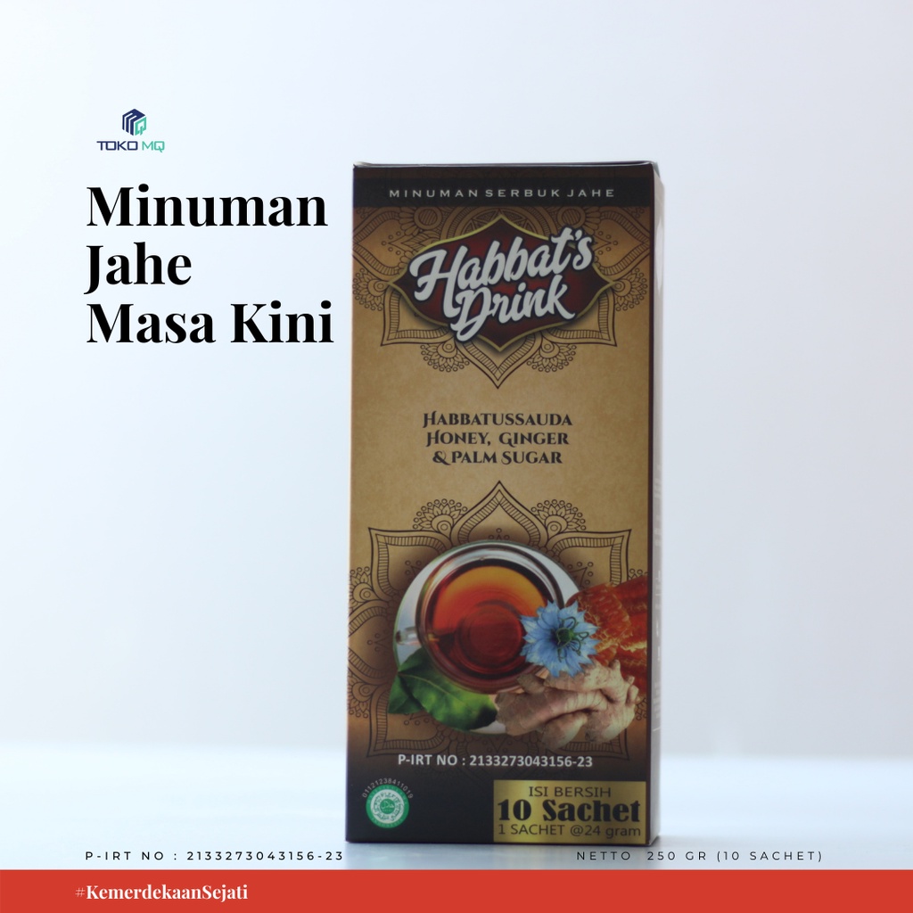 

Rumah Herbal Zia -Habbats Drink Honey Isi 10 Sachet 250 Gr (Isi 10 Sachet) Jahe Minuman Sehat Halal