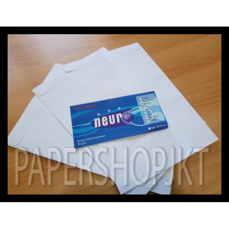 

Termurah!!! Neuro Amplop Putih Folio Seal New