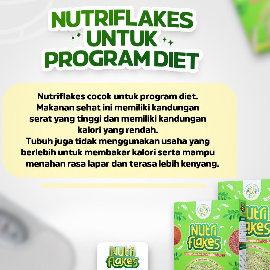 

☄ BEST SELLER!! NUTRIFLAKES SEREAL ASAM LAMBUNG WITH DAUN KELOR PAKET 2 BOX ☟