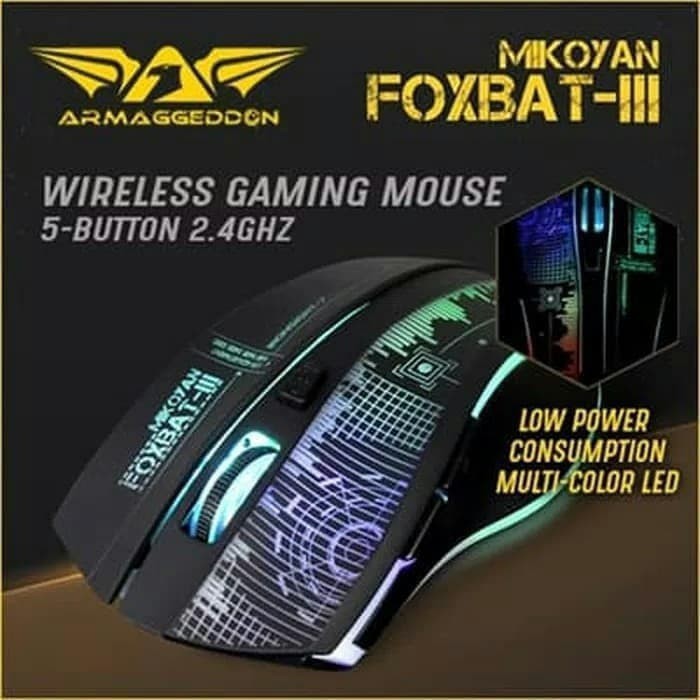 Armaggeddon Mikoyan Foxbat III Ironsight - Wireless Gaming Mouse