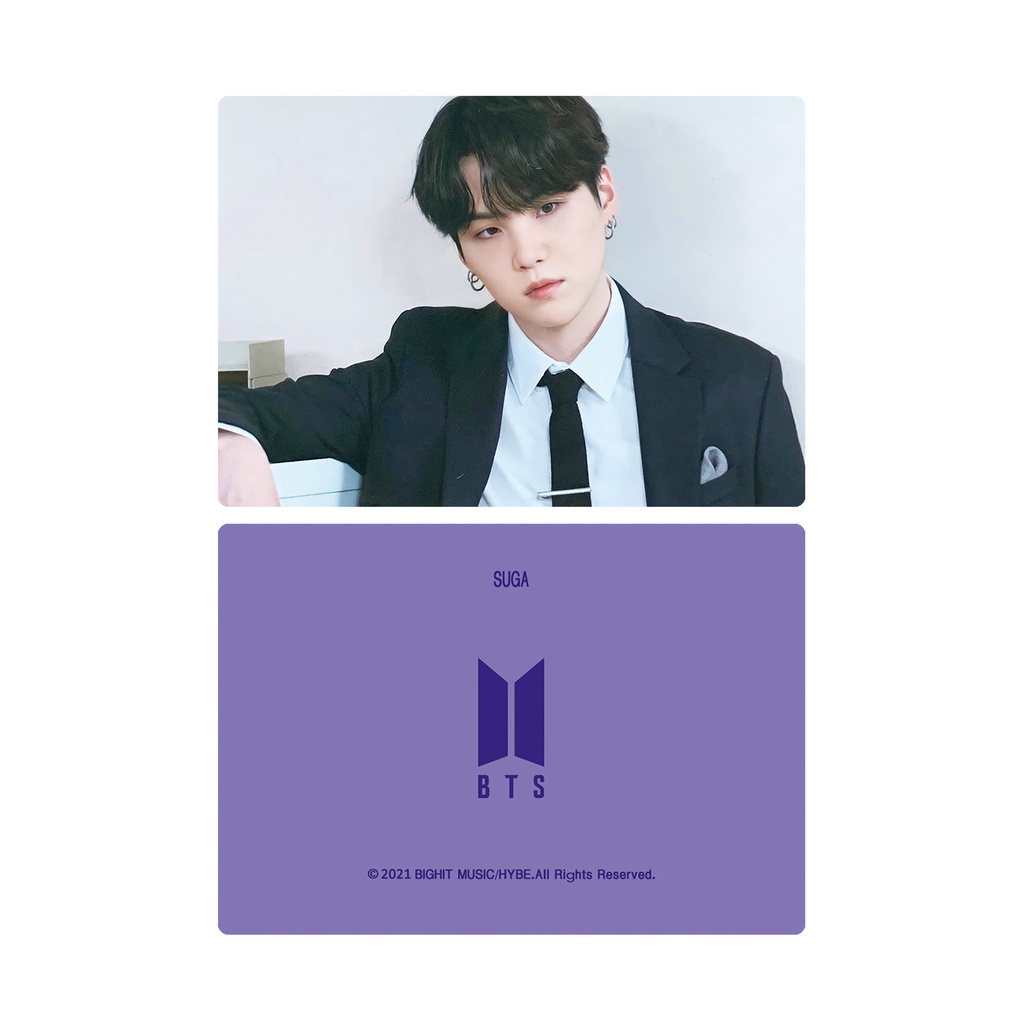 7pcs / set Kotak Kpop BTS Bangtan Boys MERCH #5 Kartu Foto Untuk Tentara