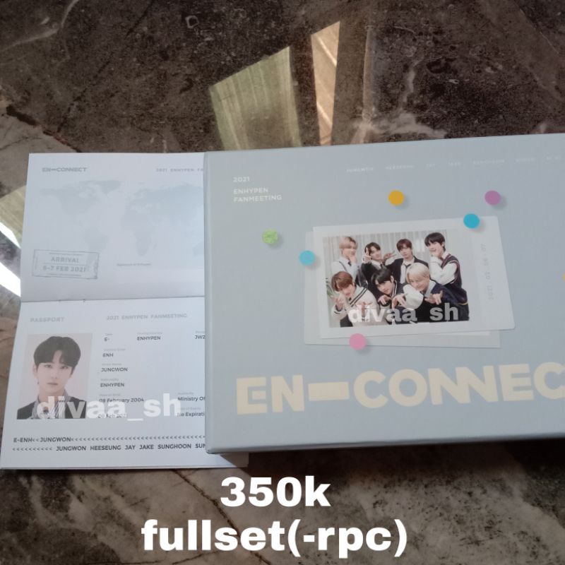 dvd enhypen passport jungwon