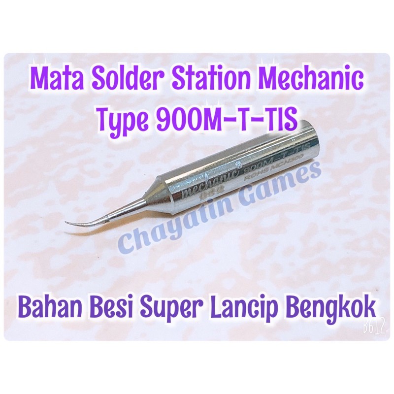 Mata Solder Station Mechanic Type 900M-T-TIS Super Lancip Bengkok