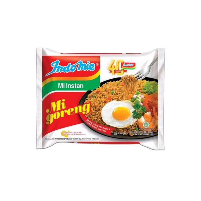 

Indomie goreng 85gr